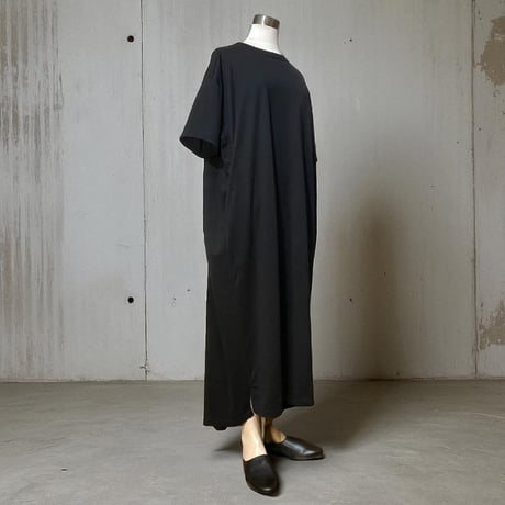 CAERULA PER LIGHTS"30/Jersey back flare OP"(black)unisex