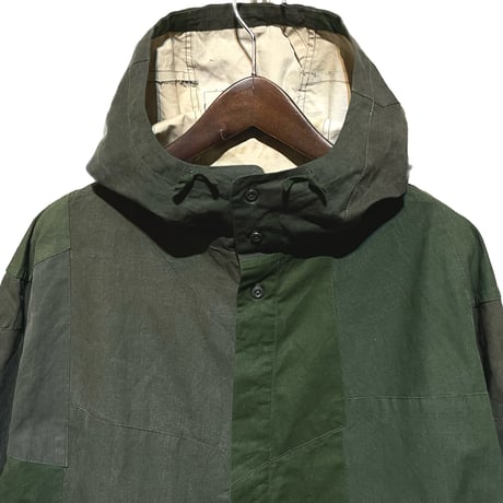 SlowHands”RCL tent pw hooded jacket"(olive-M1)unisex