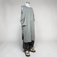 dip ltd "polyester zip pocket onepiece" (gray)women's