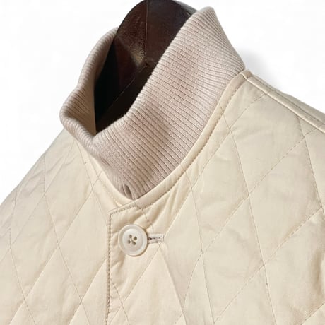 TigreBrocante"nylon twill quilting bomberman jacket“(ivory)unisex