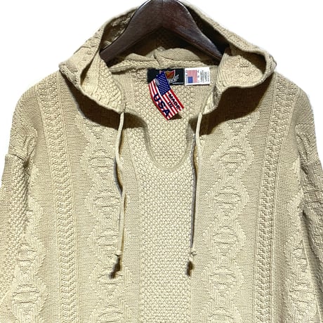 Brimwick U.S.A "C/P tie hoodie"(sand)unisex