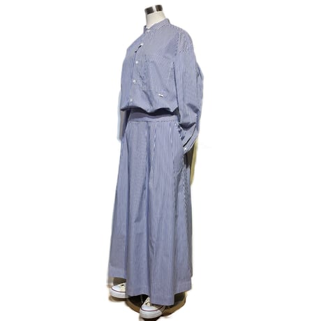 amne "STRIPE skirt" (blue) women’s