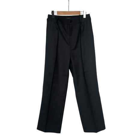 amne"GABARDINE"eel's slacks(black)unisex