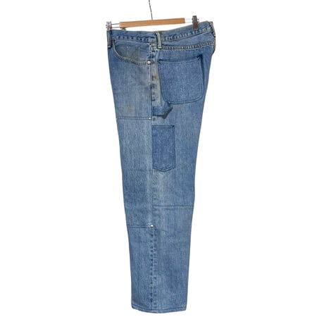 yoused "double knee painter pants" (indigo) size.2B unisex
