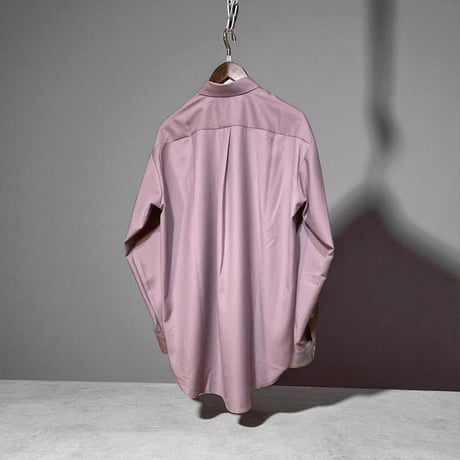 amne "GABARDINE classic shirts" (lavender) unisex