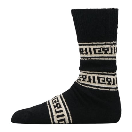 decka quality socks "ORDINARY FITS M.A.P.×decka Quality socks"(Vintage Patterned)