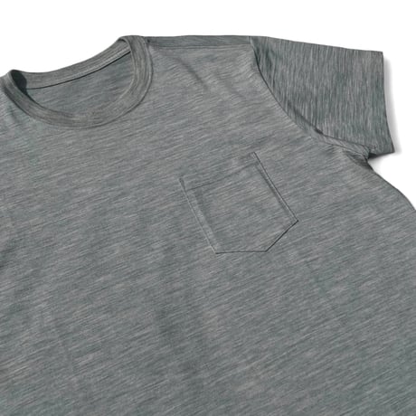 eyya"super merino wool S/S Tee"(gray)unise