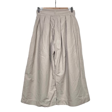 TigreBrocante"high-density cotton linen hakama pants“(beige)women's