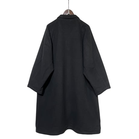 H.UNIT "Wool raglan atelier coat" (black) unisex