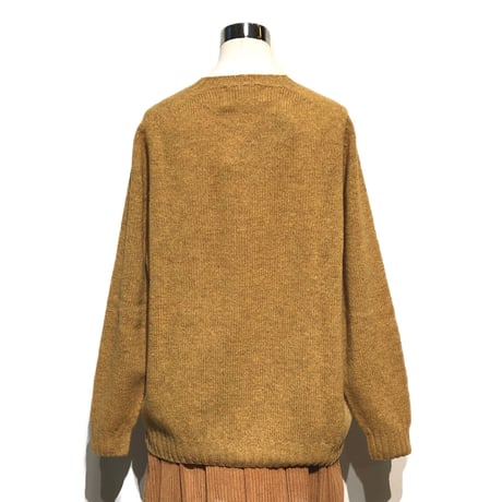 Harley of Scotland"oversized crewneck sweater(cumin)unisex
