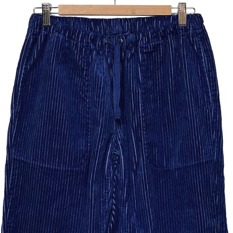 TigreBrocante"5w corduroy tagosaku long pant“(blue)unisex