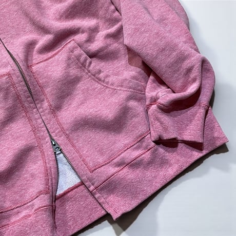 TigreBrocante"marbled open zip parka"(red)unisex