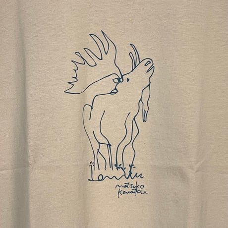 amne "ELK" half sleeve tee (unisex)