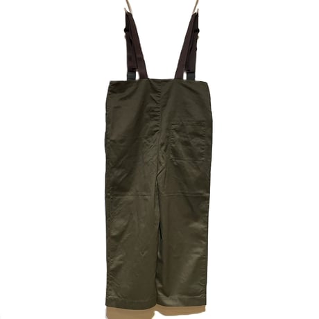 TigreBrocante "10oz coma chino liner salopette"(brown) women's