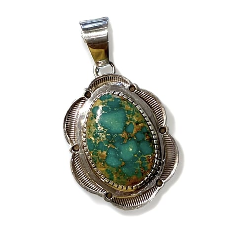 indian jewelry"Tommy Jackson (navajo)"roystone turquoise top