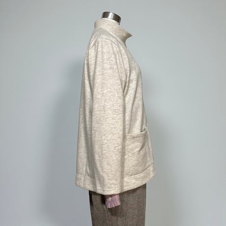 TigreBrocante"wool knit high neck cardigan“(women's)