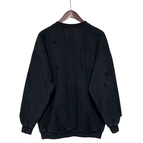 SUBTLE Re label "used damage sweat" (unisex) F