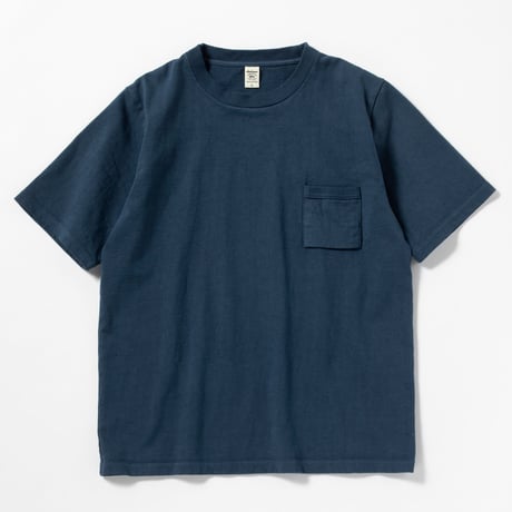 Jackman"dotsume pocket T-shirts"(ash blue) unisex