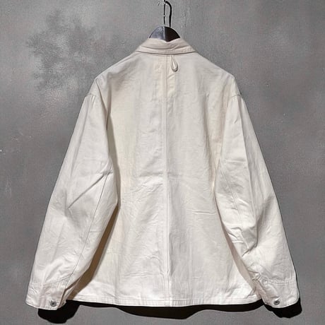 H.UNIT "denim coveralls one wash" (kinari) unisex