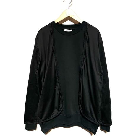 FLISTFIA"piping cardigan"(classic black)unisex