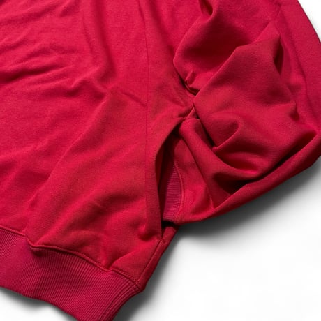 amne "FRENCH TERRY oval hoodie" (red) unisex