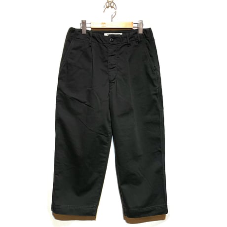 FUNSET OF ART “military satin fool pants"(black)unisex