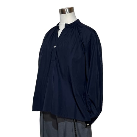 amne "PIMA skipper blouse" (navy) women's