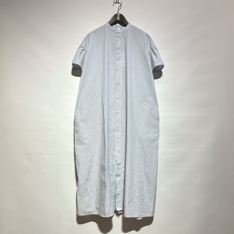 CAERULA "cotton broad reunir onepiece"(navy stripe) women's