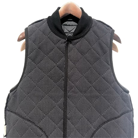 Jackman"Lavenham ×Jackman Bomber Gilet"(black)unisex