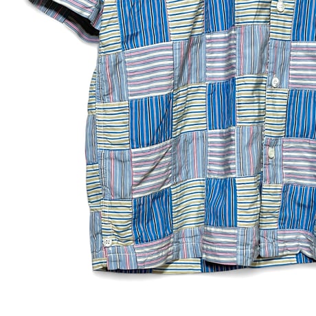 TigreBrocante"stripe patch venice beach S/S shirts"(color mix)unisex