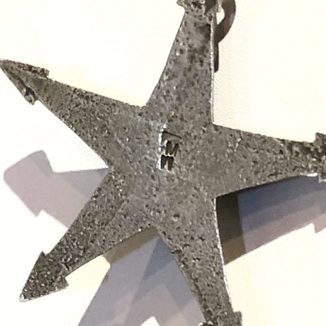 indian jewelry "Matthew White (navajo)"tufa cast star top