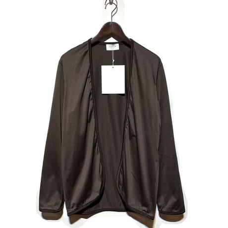 FLISTFIA"piping cardigan"(dark marron)unisex