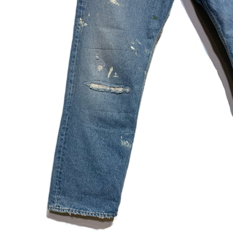 H.UNIT "14oz denim 5P customize" (indigo) unisex