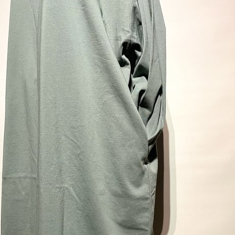 CAERULA"heavy jersey ester onepiece"(green) women's