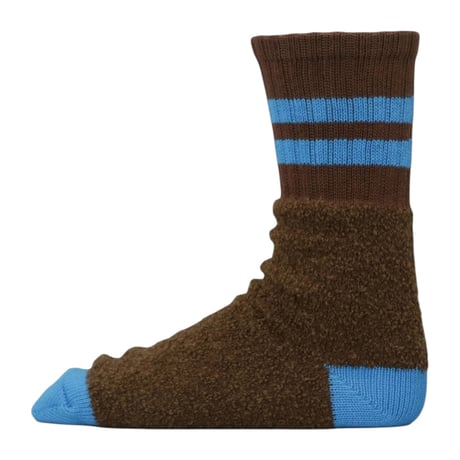 decka quality socks "ORDINARY FITS M.A.P.×decka Quality socks"(Alpaca Ribbed Socks)