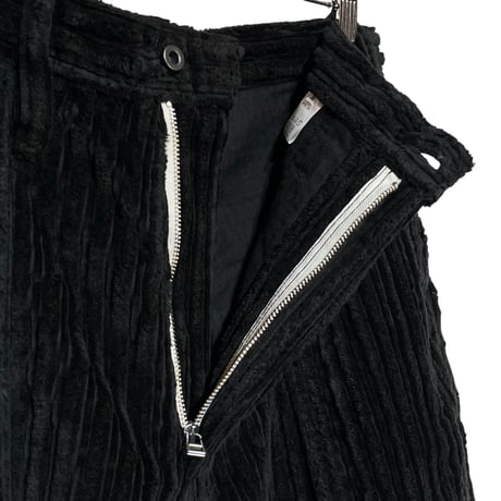 FUNSET OF ART “jumbo cord utility pants"(black)unisex