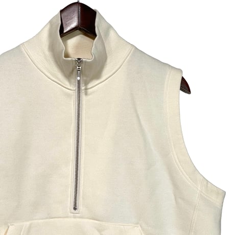 ASEEDONCLOUD"Handwerker HW pile vest"(ivory) unisex