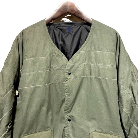 Slow Hands "recycle tent down coat"(olive)S-A unisex