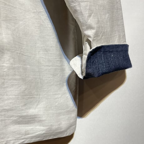 Slow Hands "RCL tent painter jacket"(ivory-L)unisex