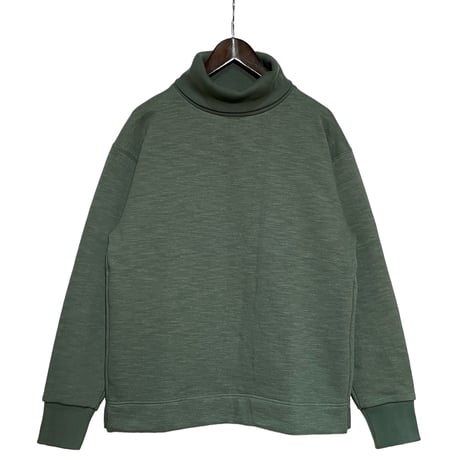 Jackman"GG sweat high neck"(slate green)unisex