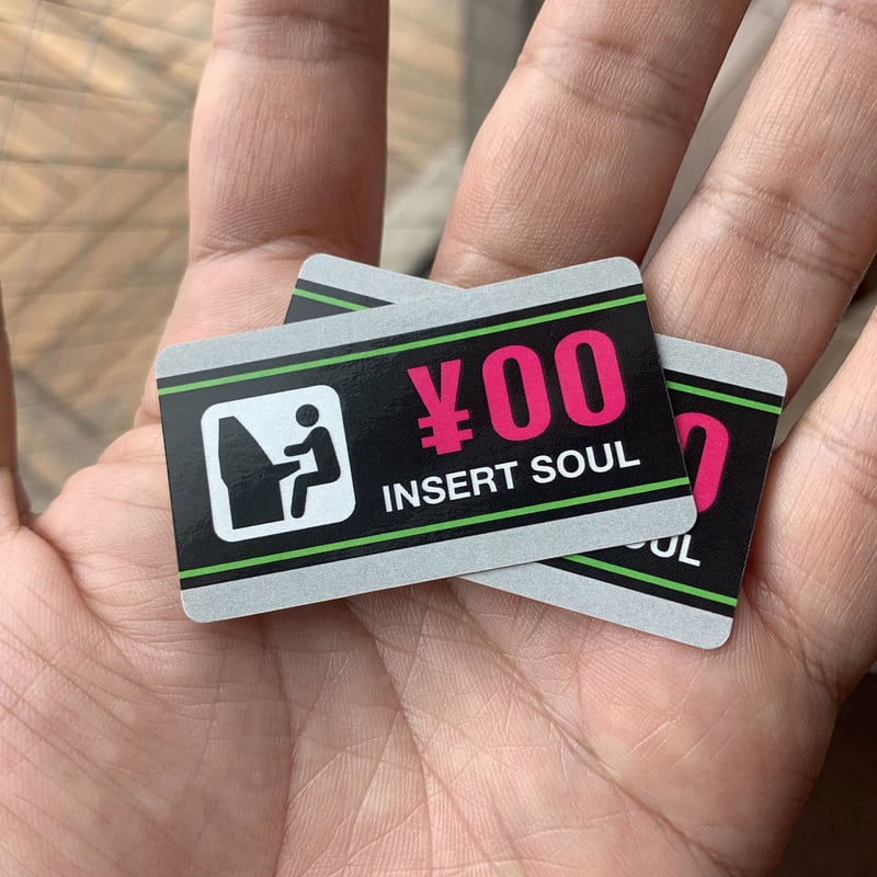 INSERT SOUL】ステッカー | Counterfeiter's