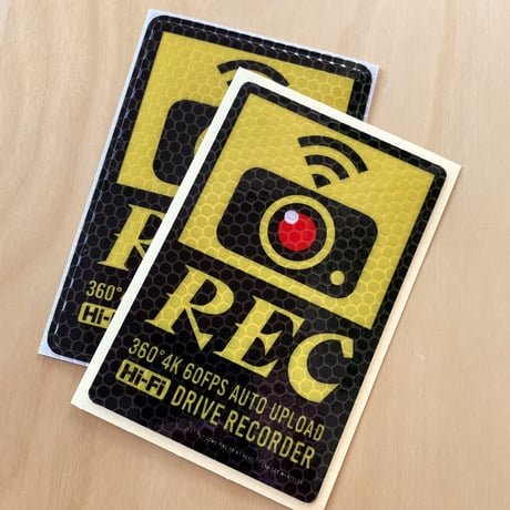 【REC】リフレクターステッカー