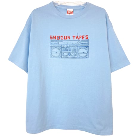 SHOGUN SONIC T-SHIRT BIGシルエット BLUE