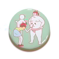 SUMOBICHON／Belly　バッジ