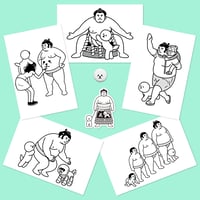 SUMOBICHON ポストカードセット ②