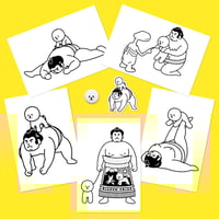 SUMOBICHON ポストカードセット ①