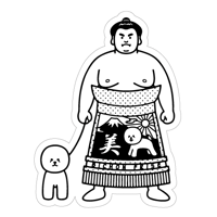 SUMOBICHON：化粧回し　シール