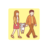 Koala : Walking　シール