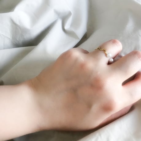 tubu イヤーカフ＆リング [モカブラウン・マット]