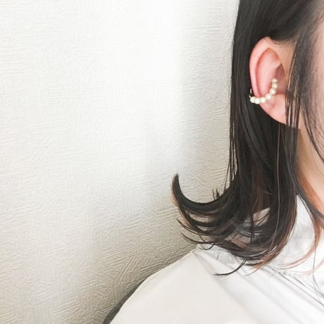 tubu イヤーカフ＆リング [ホワイトイエロー・マット]